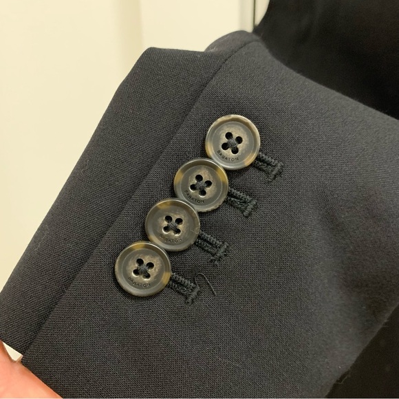 Babaton Leonard Black Double-Breasted Blazer size 6 - Picture 13 of 16